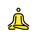 Person In Lotus Position SVG Icon